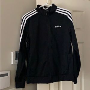 Adidas black and white jacket